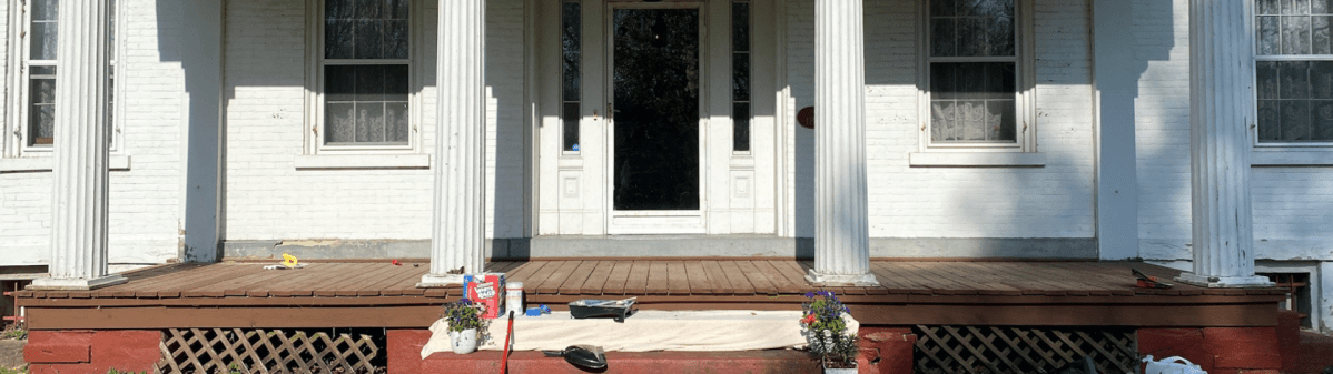 Front Porch Facelift