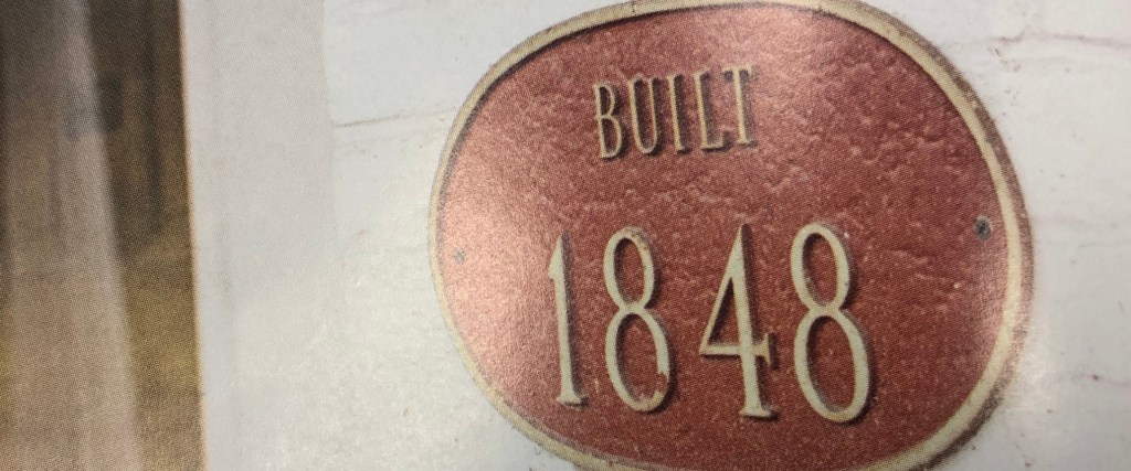 Header - built in 1848