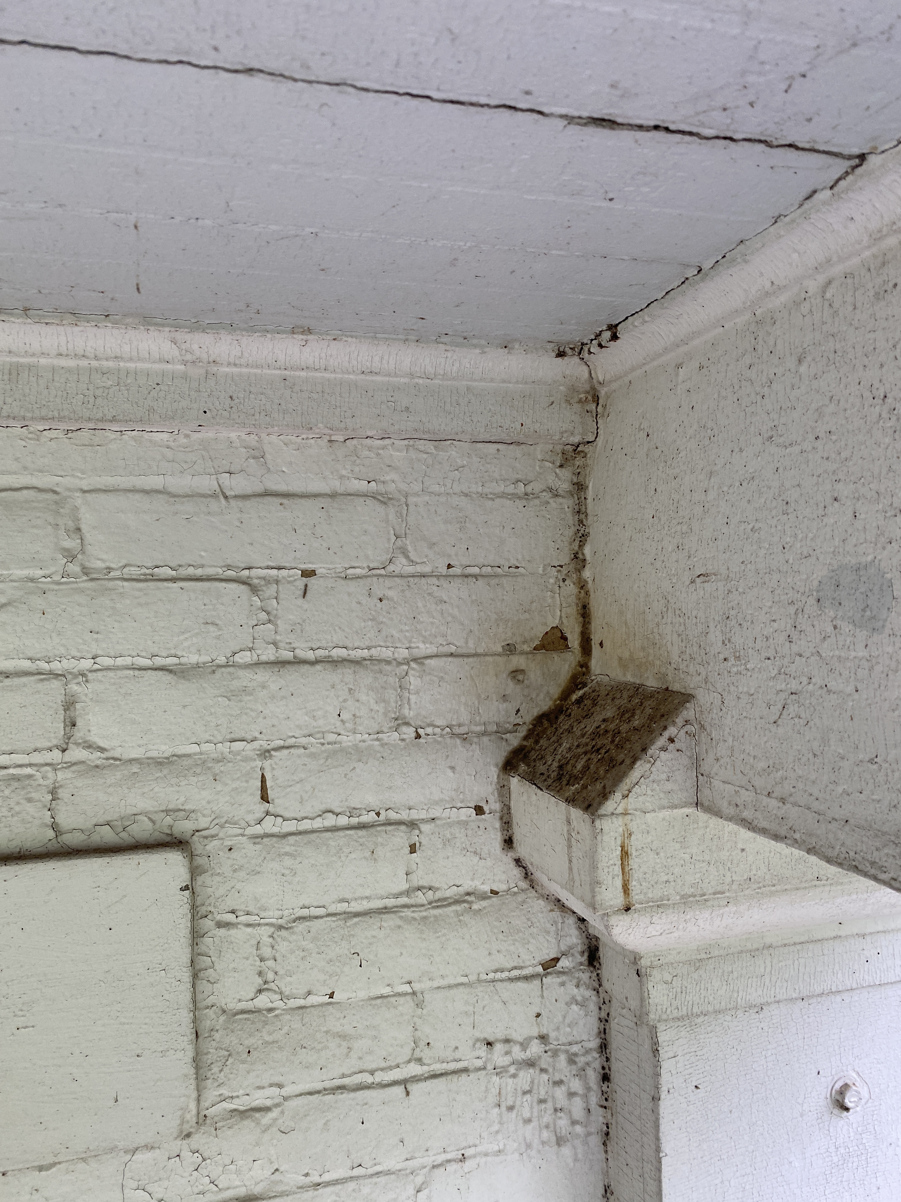 Front Porch Corner Close Up (Before)