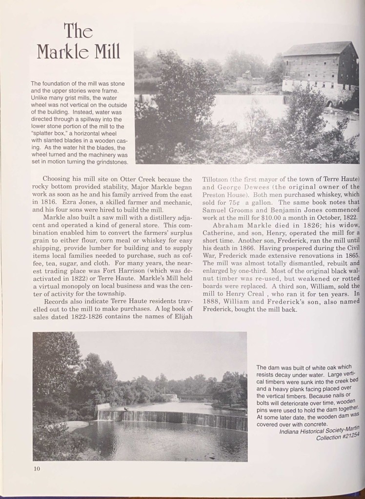 Otter Creek Township: The Markle Mill (Page 10)