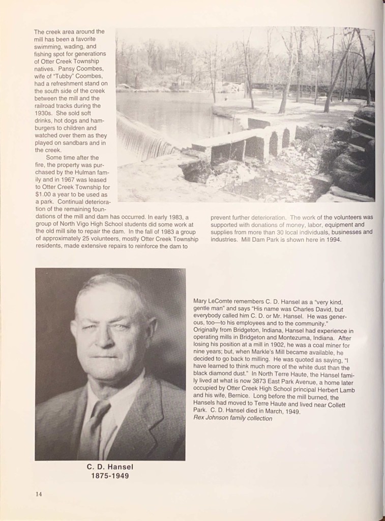 Otter Creek Township: The Markle Mill (Page 14)