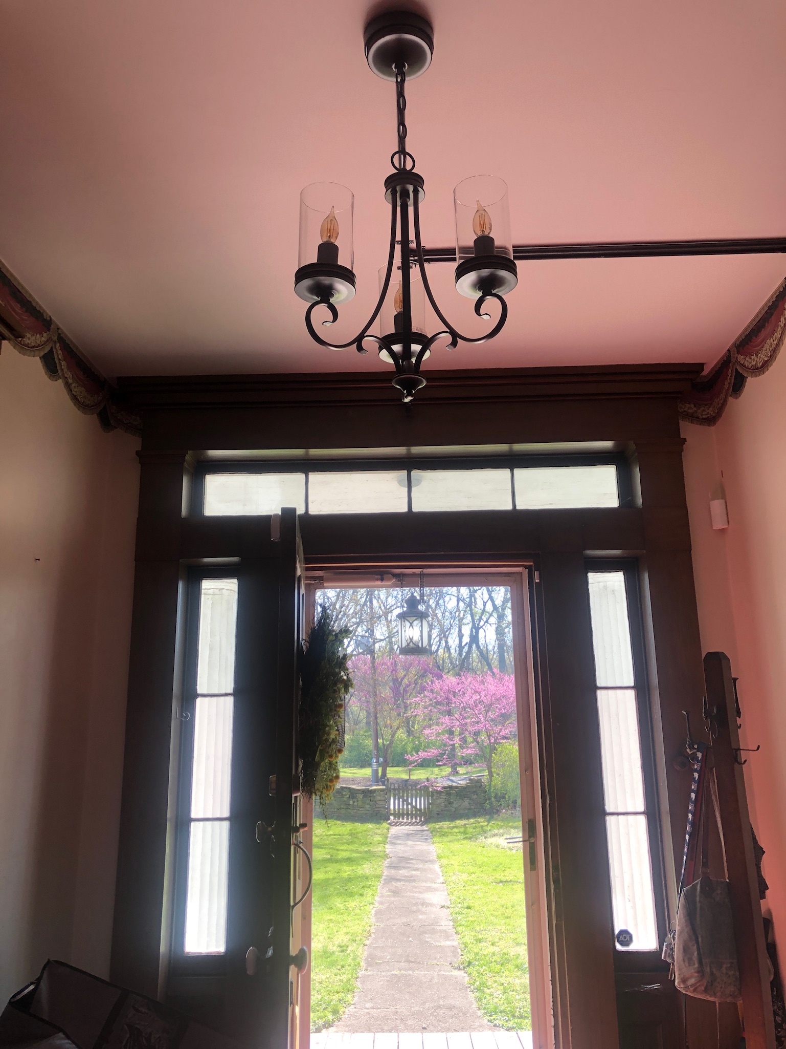 Front Hall New Lighting