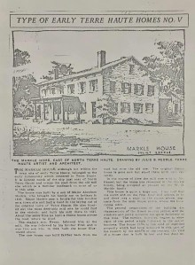Types of Early Terre Haute Homes No V