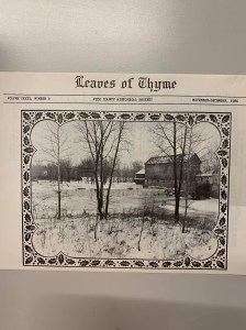 Leaves of Thyme Cover - Mill